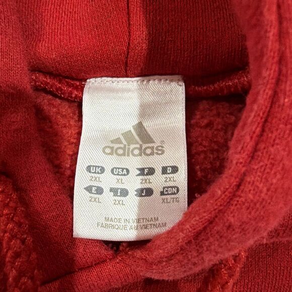 Adidas Traditional Pullover Front Pocket Cotton Hoodie Men’s Size Extra Large - Picture 7 of 7